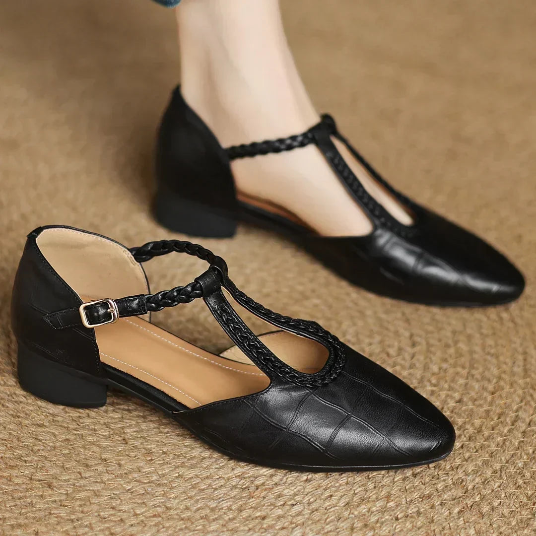 Women's Ballet Flats Round Toe Slip On Tassel Detail Casual Style