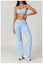 Load image into Gallery viewer, Seamless Flared Bell Bottoms Yoga Leggings High Waist
