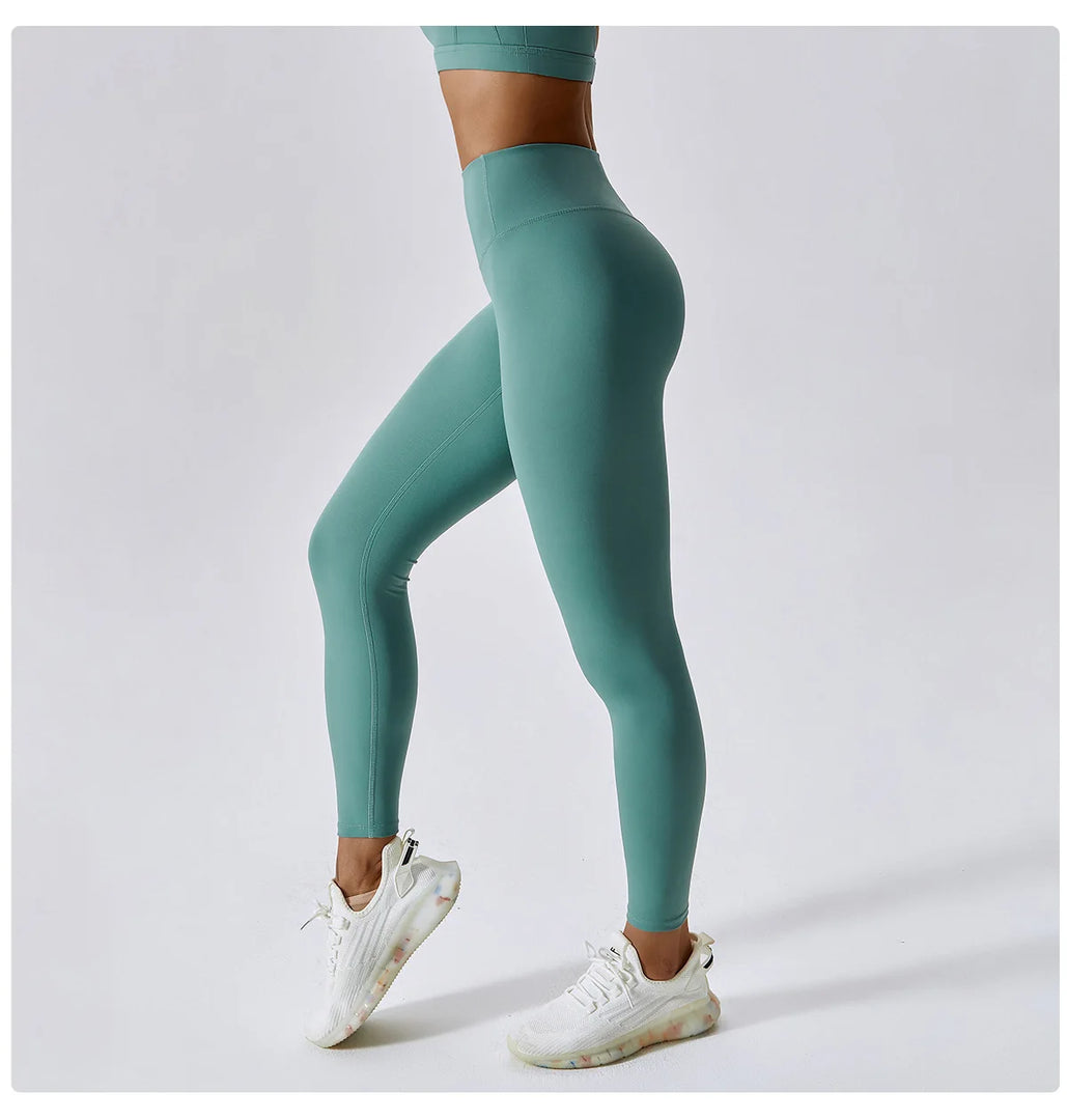 Seamless High Waist Contour Sculpted Leggings