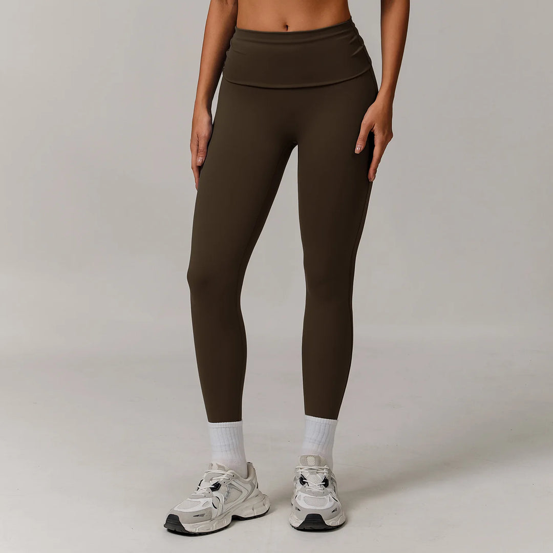 High Waist Contour Performance Leggings With Support