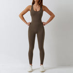 Load image into Gallery viewer, Seamless Contour Sculpt One Piece Yoga Bodysuit Set
