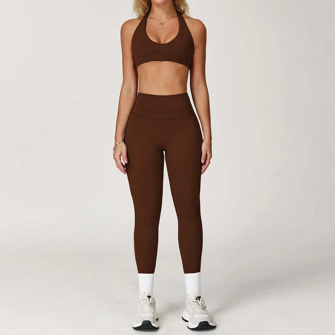 Luxuriously Seamless 2 Piece High Waist Set Contouring