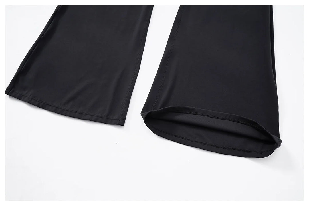 Sculpted Yoga Jumpsuit Ultra Breathable Nylon Knit Fabric