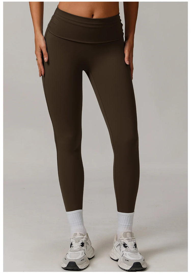 High Waist Contour Performance Leggings With Support