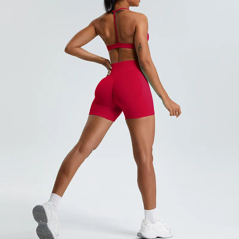 Luxurious Elevated Support Sports Bra Contour Seamless