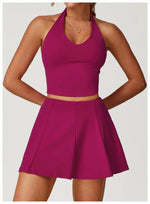 Load image into Gallery viewer, Halter Seamless Yoga Bra Vest with High Performance Fabric
