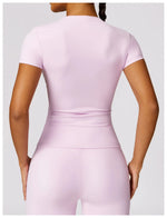 Load image into Gallery viewer, Contour Yoga Crop Top Seamless Performance Wear Edition
