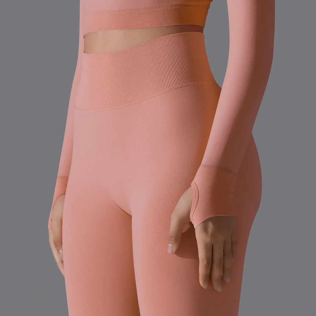 Seamless High Waist Yoga Leggings Performance Comfort