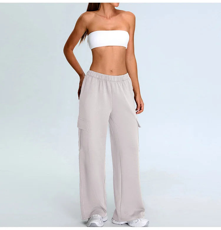 Strapless Moisture-Wicking Contour Yoga Bra for Performance