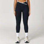 Load image into Gallery viewer, High Waist Sculpt Leggings Breathable Knit Performance Wear
