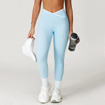 Load image into Gallery viewer, High Waist Sculpt Leggings Breathable Knit Performance Wear
