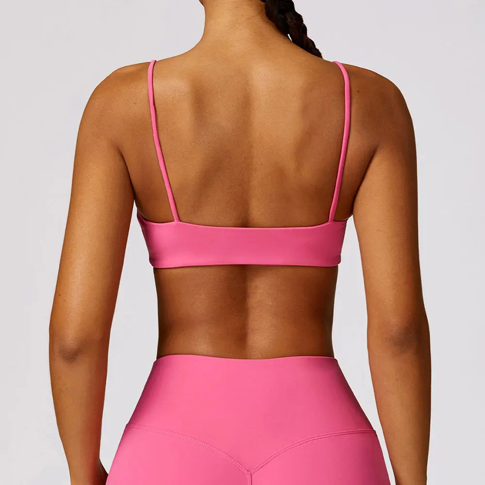 Breathable Contoured Strappy Everyday Performance Bra