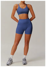 Load image into Gallery viewer, Performance Contoured Zippered Yoga Outfit Long Sleeve
