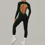 Load image into Gallery viewer, Premium Knit Tracksuit Jumpsuit With Light Weight Nylon
