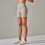 Load image into Gallery viewer, Luxurious High Waist Breathable Yoga Shorts Contour
