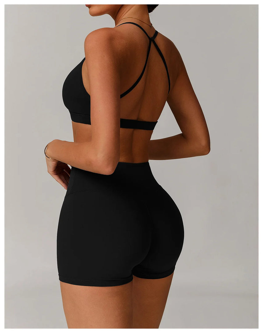 Lux Contour Sports Bra Breathable Shockproof Sculpted