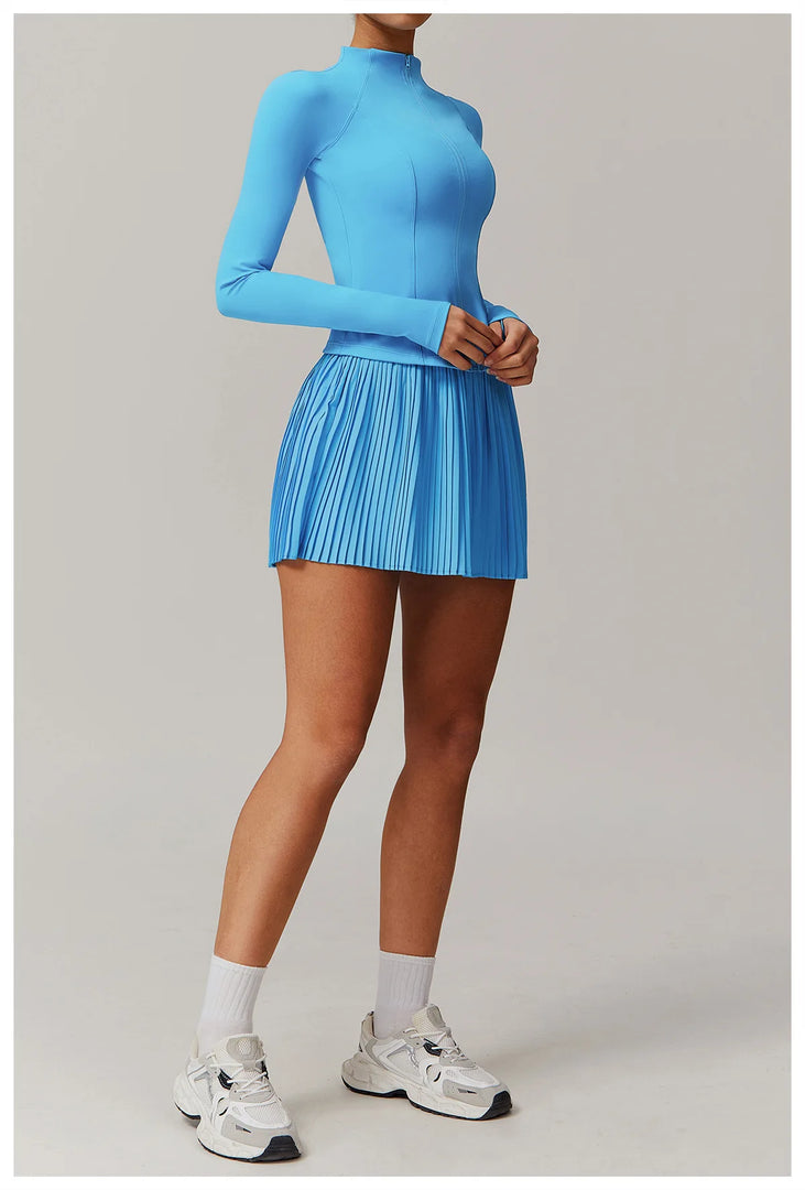 Luxurious Contour Performance Yoga Wear Skirt Nylon