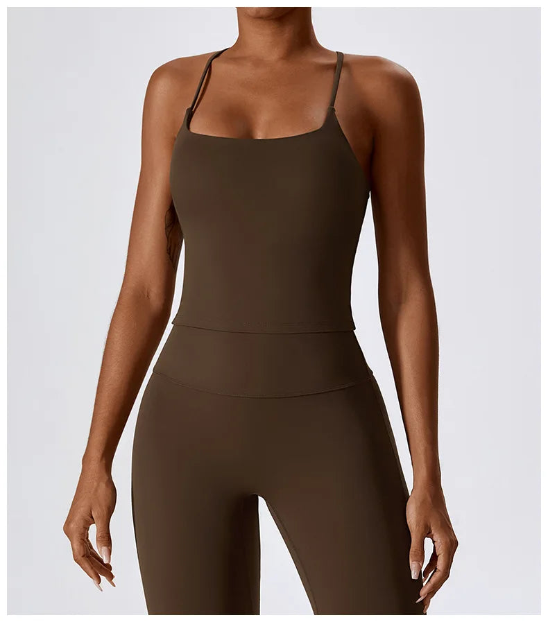 Contoured Seamless Performance Bra Quick Dry Breathable