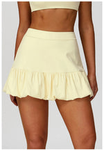 Load image into Gallery viewer, High Waist Tennis Skirt With Breathable Pockets Nylon

