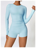 Load image into Gallery viewer, Premium Breathable Quick Dry Long Sleeve Nylon Knit
