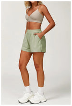 Load image into Gallery viewer, High Waist Contour Performance Yoga Shorts Nylon Spandex
