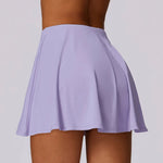 Load image into Gallery viewer, Seamless Performance Tennis Skort with Breathable Knit
