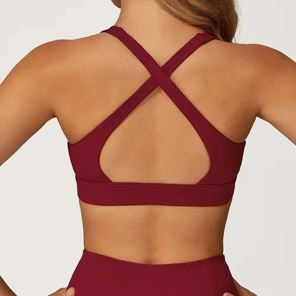 Ultra Breathable Contour Premium Performance Sports Bra