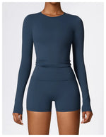 Load image into Gallery viewer, Premium Breathable Quick Dry Long Sleeve Nylon Knit
