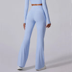 Load image into Gallery viewer, High Waist Contoured Flared Soft Leggings With Coverage

