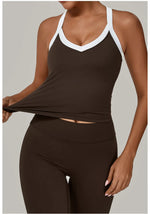 Load image into Gallery viewer, Breathable High Support Contour Yoga Performance Bra
