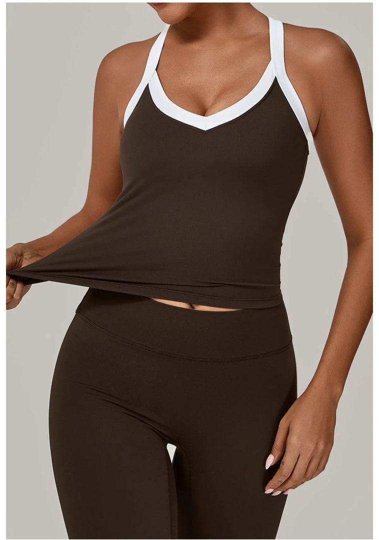 Breathable High Support Contour Yoga Performance Bra