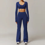 Load image into Gallery viewer, Seamless Contour Two Piece Yoga Set Luxe Performance Wear
