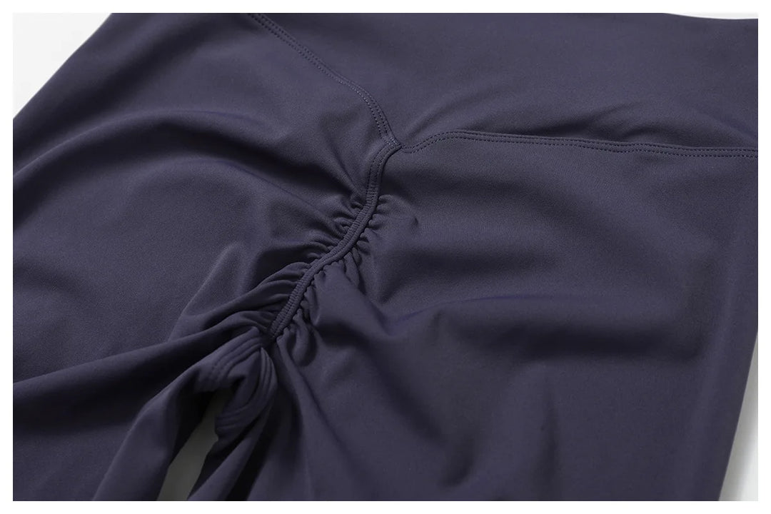 Seamless Flared Bell Bottoms Yoga Leggings High Waist