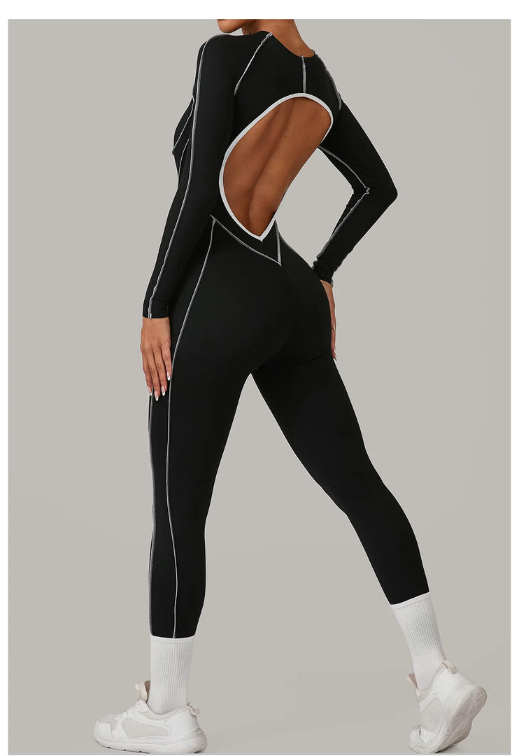 Premium Knit Tracksuit Jumpsuit With Light Weight Nylon