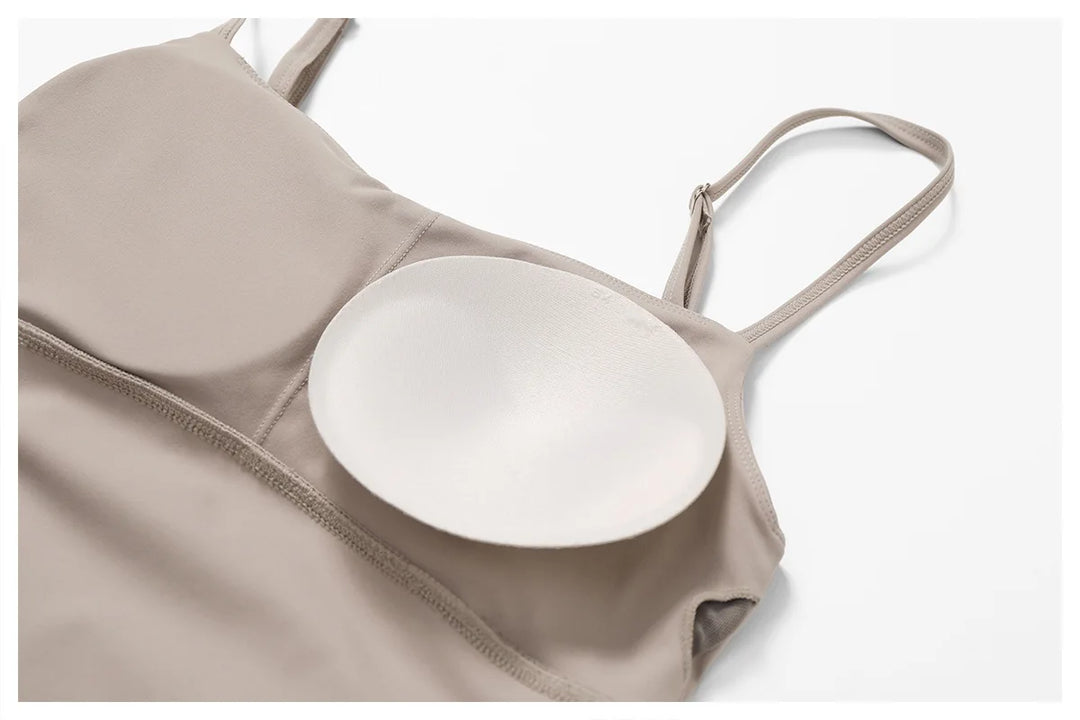 Luxurious Contoured Seamless Studio Yoga Bodysuit Nylon