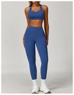 Load image into Gallery viewer, Two Piece Contour Tracksuit With Luxurious Leggings
