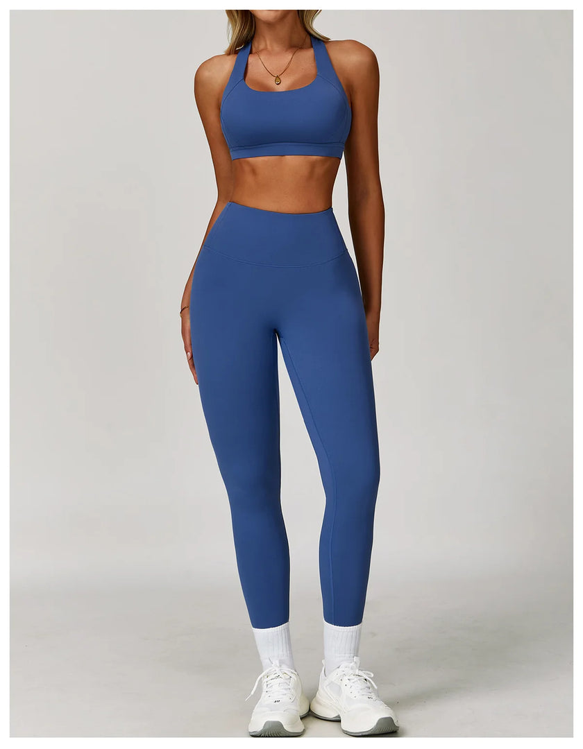 Two Piece Contour Tracksuit With Luxurious Leggings