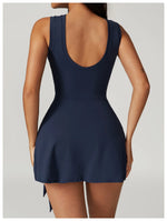 Load image into Gallery viewer, Sculpted Contour Seamless Fusion Onepiece Yoga Ensemble
