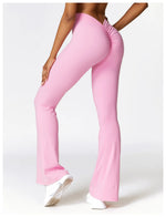 Load image into Gallery viewer, Contoured Flared Leggings With High Waist Silhouette
