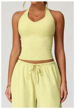 Load image into Gallery viewer, Breathable Impact Contour Yoga Sports Bra Elevation
