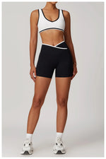 Load image into Gallery viewer, Color Block Bra Contoured Feather Weight Breathable
