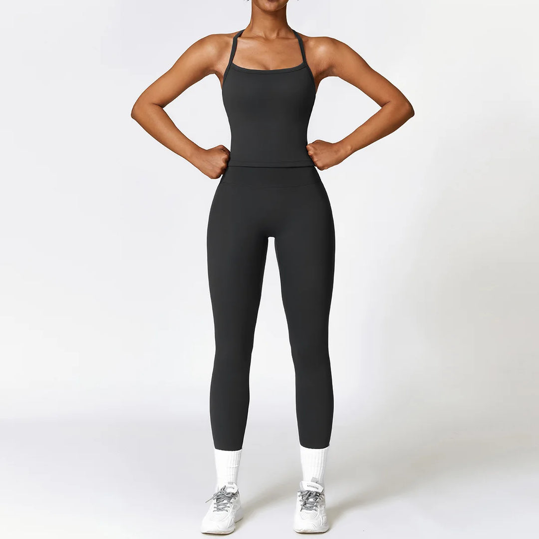 Signature 2 Piece Yoga Ensemble Nylon Plus Performance