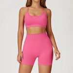 Load image into Gallery viewer, Seamless Contour Two Piece Yoga Set for Performance
