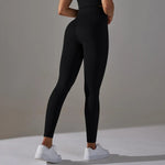 Load image into Gallery viewer, Ribbed Scrunch Contour Seamless High Waist Leggings
