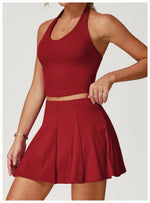 Load image into Gallery viewer, Halter Seamless Yoga Bra Vest with High Performance Fabric
