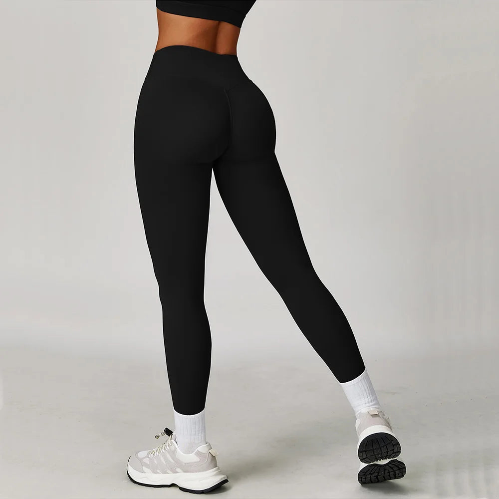 Luxurious High Waist Contour Booty Lifting Leggings