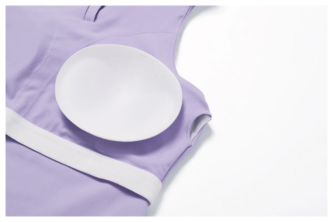 Luxurious Contoured Two Piece Performance Yoga Set Nylon