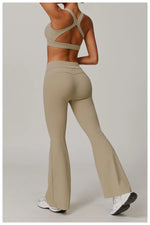 Load image into Gallery viewer, 2 Piece Contoured Performance Athleisure Set Nylon
