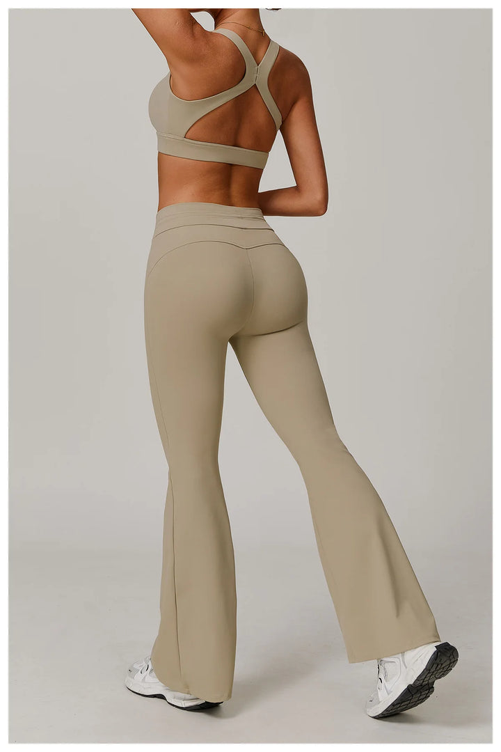 2 Piece Contoured Performance Athleisure Set Nylon