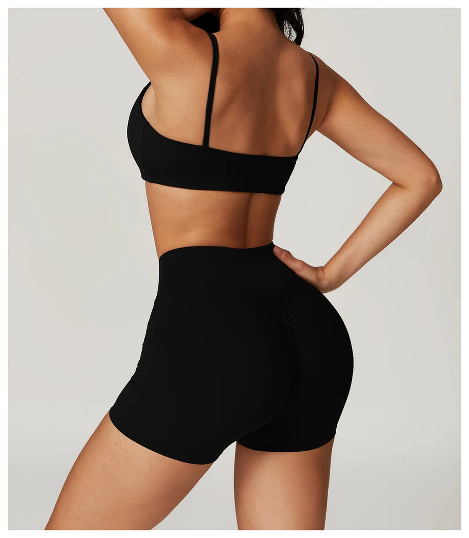 Contoured High Support Padded Performance Tank Top